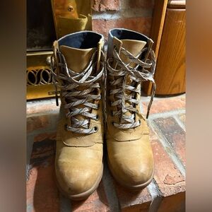 Sorel Brown Lace-Up Boots